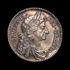 Charles II halfcrown obverse