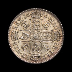 Charles II halfcrown reverse