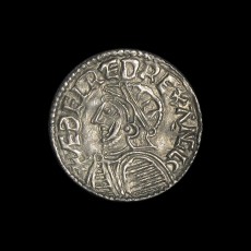 Aethelred II helmet obverse