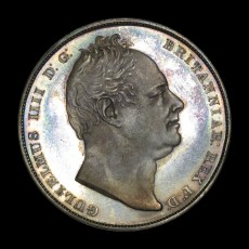 William IV crown obverse