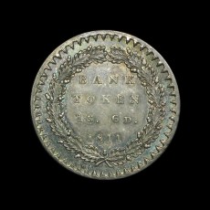George III bank token reverse