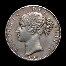 Victoria Crown Obverse
