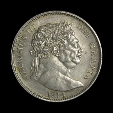 George III halfcrown obverse