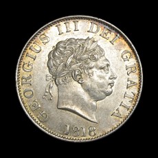 George III halfcrown obverse