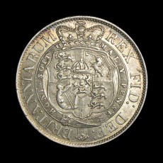 George III halfcrown reverse