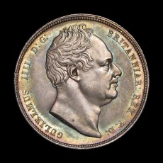William IV halfcrown obverse