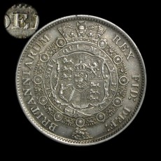 George III halfcrown reverse
