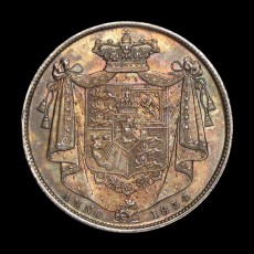 William IV halfcrown reverse