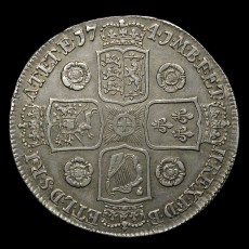 George II crown reverse
