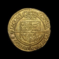 James I half laurel reverse