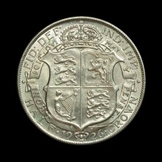 George V halfcrown reverse