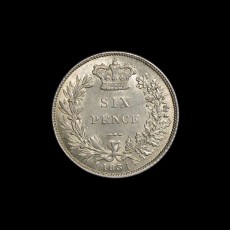 William IV sixpence reverse