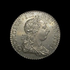 George II shilling obverse