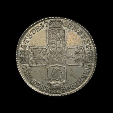 George III shilling reverse