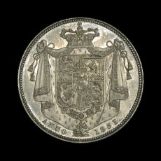 William IV halfcrown reverse