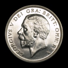 George V crown obverse