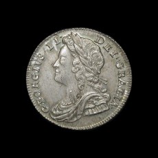 George II sixpence obverse
