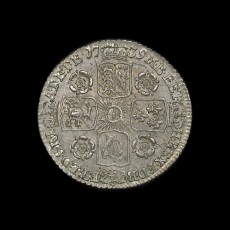 George II sixpence reverse