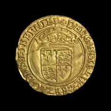 Henry VIII crown of the double rose reverse