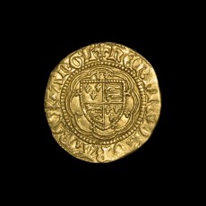 Henry VI quarter noble obverse