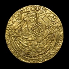 Edward IV ryal obverse