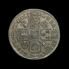 George I shilling reverse