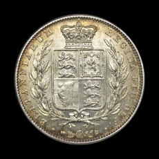 Victoria halfcrown reverse
