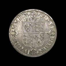 Elizabeth I sixpence reverse