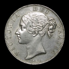 Victoria crown obverse