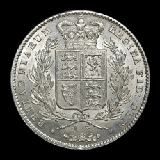 Victoria crown reverse