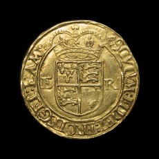 Elizabeth I halfpound reverse