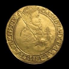 James I unite obverse