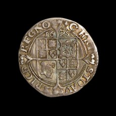 Charles I sixpence reverse