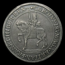 Charles I crown obverse