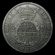 Charles I crown reverse