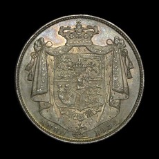 William IV halfcrown reverse