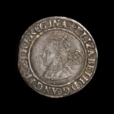 Elizabeth I Sixpence Obverse