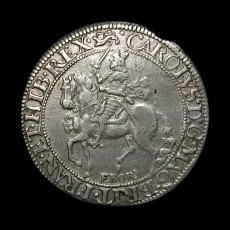 Charles I halfcrown obverse