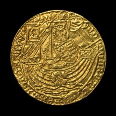 Edward IV ryal obverse