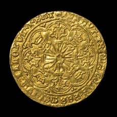 Edward IV ryal reverse