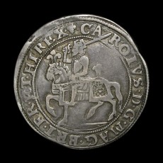 Charles I halfcrown obverse