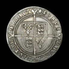 Edward VI halfcrown reverse