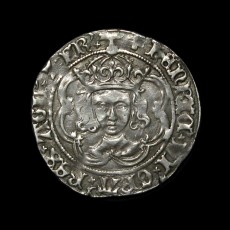 Henry VII groat obverse