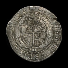 Charles I halfcrown reverse