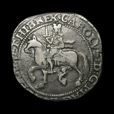 Charles I halfcrown obverse