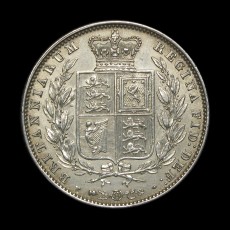 Victoria halfcrown reverse
