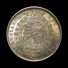 George III halfcrown reverse