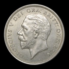 George V crown obverse