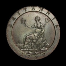 George III penny reverse