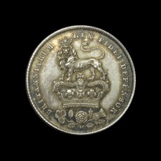 George IV shilling reverse